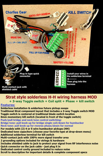 Custom strat solderless - custom,