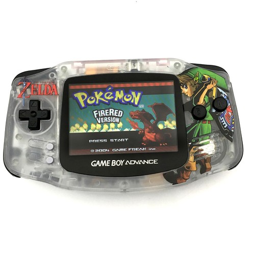 Zelda clear white gameboy - white,