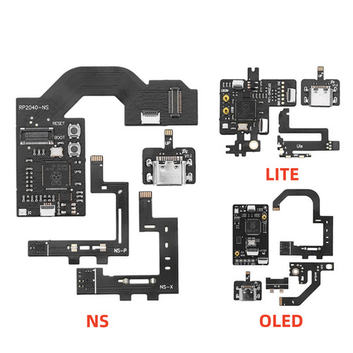 Rp2040 chip mod board for - rp2040, ns