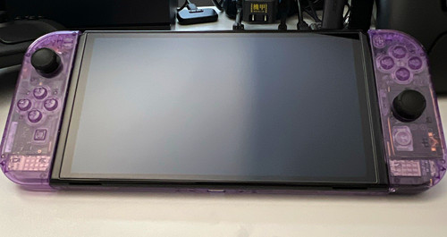 Switch oled new clear - oled,